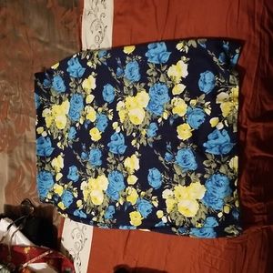 Floral pencil shirt 1XL